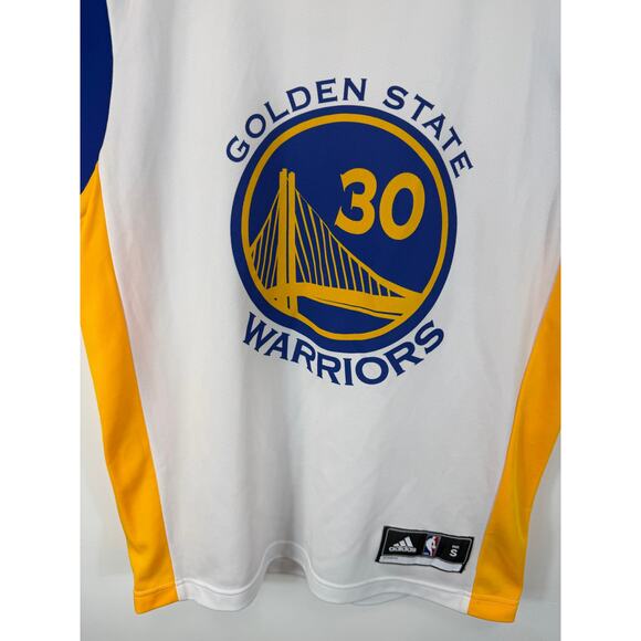 Golden State Warriors Stephen Curry Jersey Adidas NBA Size Small Number 30 - Picture 10 of 12